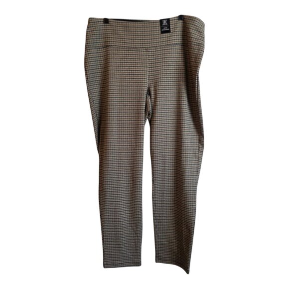 International Concepts Houndstooth Pant High Waist Slim Fit Multicolor XXL - Picture 5 of 17